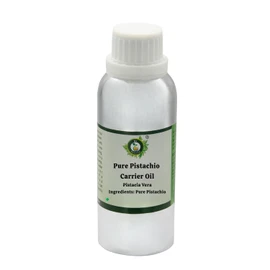 R V Essential Pure Pistachio Carrier Oil 630 ml (21 oz) - Pistacia Vera (100% Pure and Natural Cold Pressed) Pure Pistachio Carrier Oil