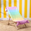 Dreamscene Large Beach Towel Ombre Print, Soft Quick-Dry Lightweight Microfibre