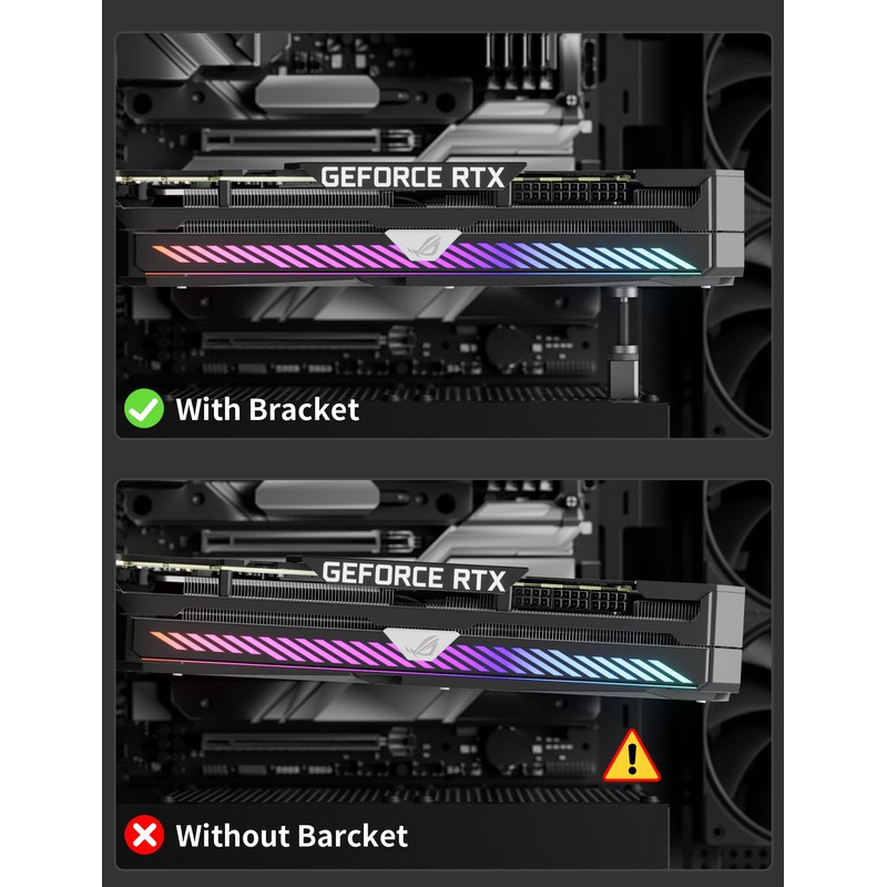 Graphics Card GPU Brace Support, Video Card Sag Holder Bracket,