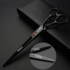 7 Inch Professional 19 cm Hairdressing Scissors Personality Small Red
