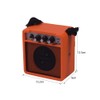 MOWEO 5W Mini Guitar Amplifier Amp Speaker with 3.5mm &