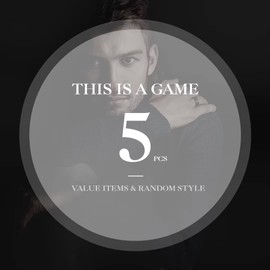 King Will Mens Ring Lucky Ring Box Jewelry 5pcs Unique Mens Fashion Rings Bundle for Men Great Gift Care Package Mens Lucky Ring 10