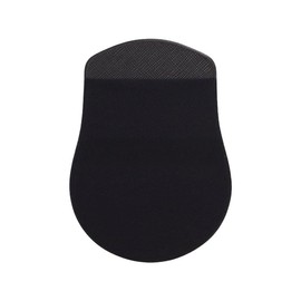 MIXNEX Adhesive Mouse Storage Pouch for Laptop – Stick-On Organizer Pocket for Notebook Accessories – Self-Adhesive Storage Bag for Mouse, Cables, Earbuds – Grey, Black, Pink (Black, Mouse Shaped)