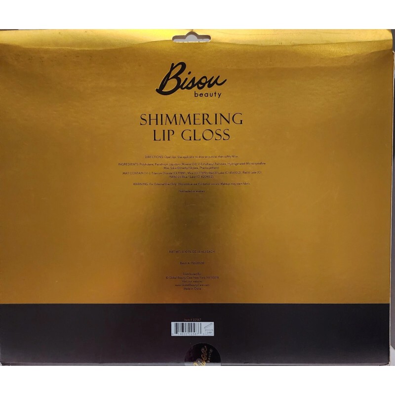 Bisou Conceal, Contour & Highlight Palette & Shimmering Lip Gloss