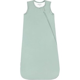 BubblePanda Rayon Made from Bamboo Sleep Sack 6-12 Months 1.0 Tog Soft Toddler Sleeping Sack for Babies 2-Way Zipper Baby Wearable Blanket