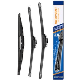 Wenyant 26"/16"/13" Windshield Wipers Compatible with Honda CRV CR-V 2012 2013 2014 2015 2016 Front and Rear Wiper Blades for My Car Automotive Replacement (Set of 3)
