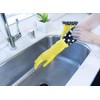 Evriholder Glam-Gloves Reusable Latex Dishwashing Gloves for Kitchen or Cleaning,