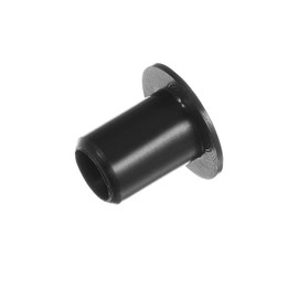Kozelo 4pcs Nylon Flanged Sleeve Bearings [6.2mm Inner Diameter x 8.35mm OD x 12mm Length] Nylon Plastic Bushing for Shaft Black