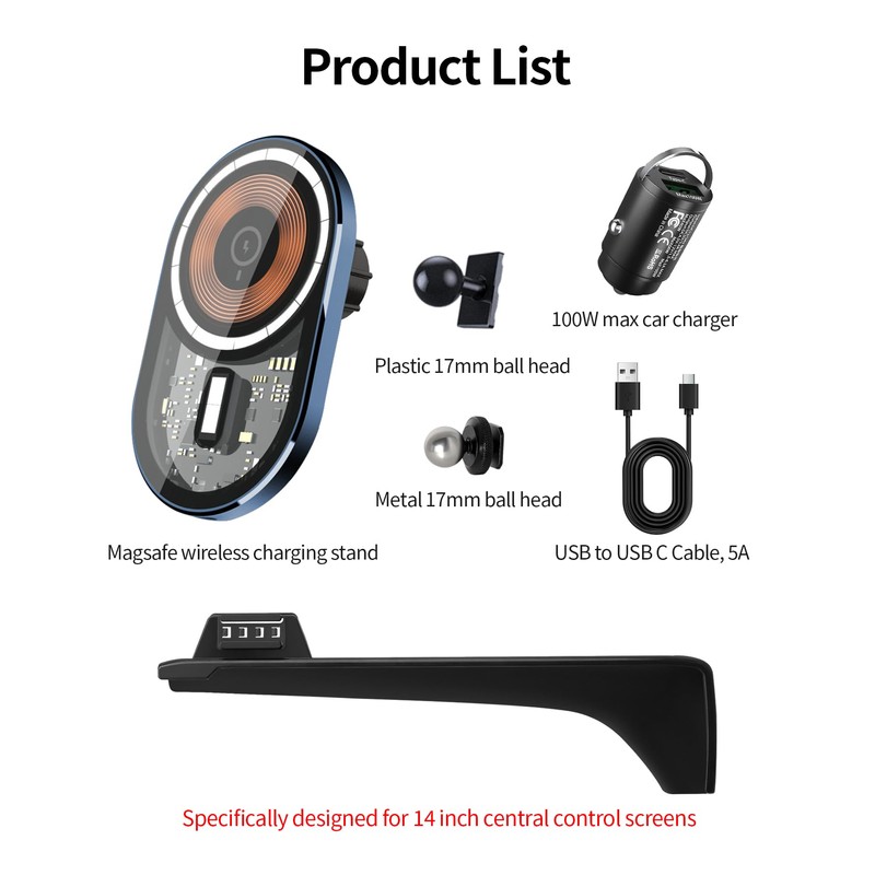 Masergogo Wireless Charging car Phone Holder for Lexus NX/NX Hybrid