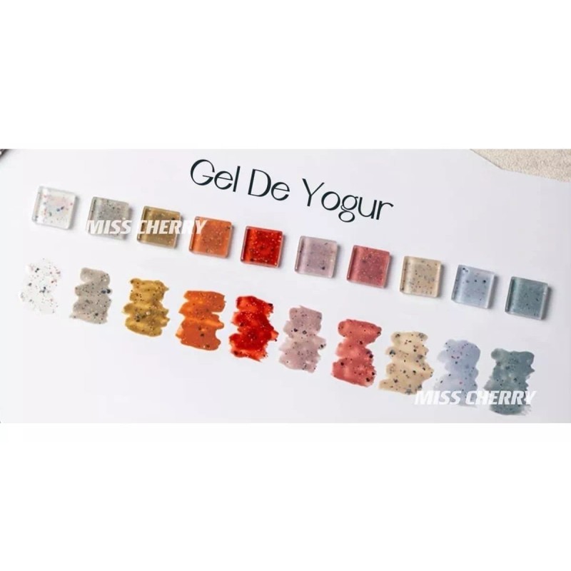 JR Gama Efecto Yogurt Miss Cherry | Gel Semipermanente |