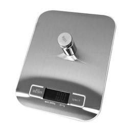 Electronic Kitchen Scale 11lb Stainless Steel Digital Food Portable Kitchen Scale Weight Grams for Cooking Baking