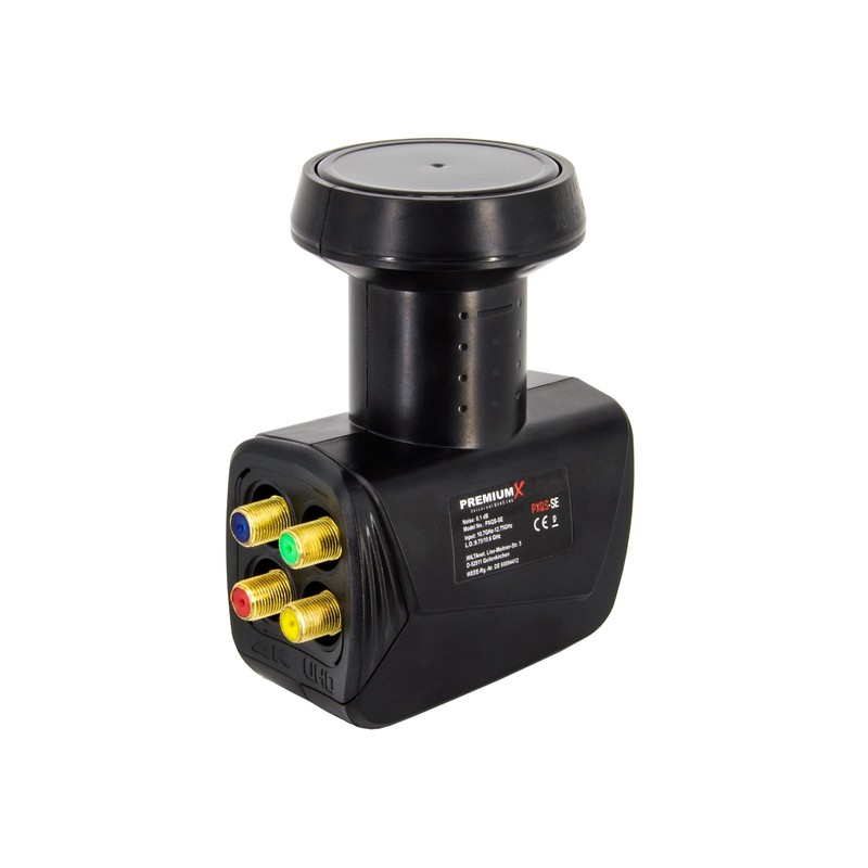 Premium X Quad LNB PXQS-SE 0.1dB Quattro Switch Direct Connection