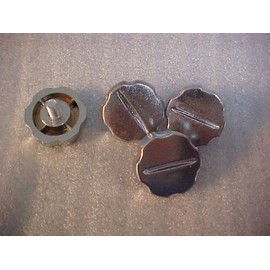 Redman CB Hamradio Cobra Galaxy Mounting Chrome 5mm Knobs 4 per order