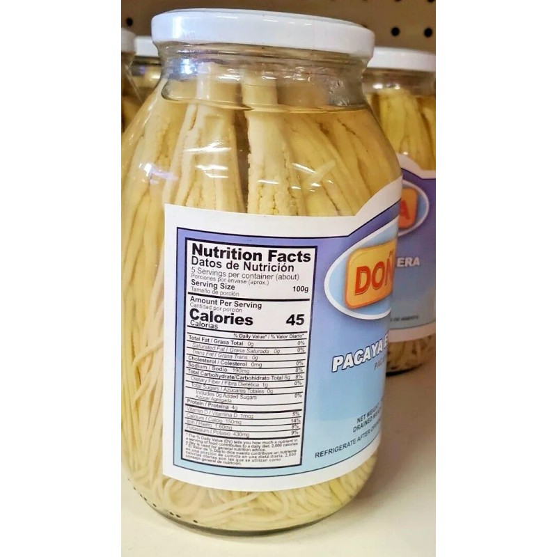 DONA RITA 2 PACk PACAYA IN BRINE 32 OZ EACH