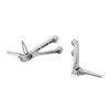 TCMT Motorcycle Passenger Footrest Foot pegs Brackets Set Fit For