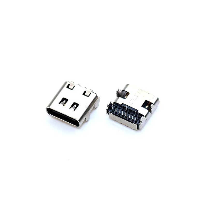 2x Type C USB Charging Port Connector Replacement Compatible With