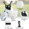 PATIKIL Golf Ball Carry Bag, Golf Tee Holder Pouch Portable