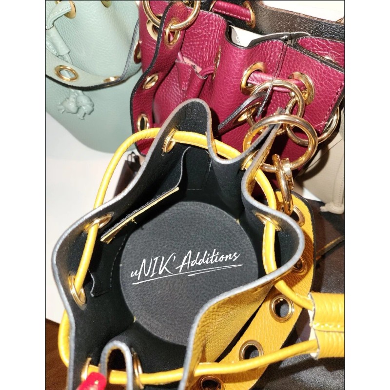 Diva NWT Mini Divas Leather Bucket Bag