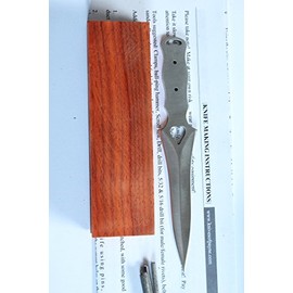 Payne Bros Custom Knives RENAISSANCE DAGGER knife kit - DIY/KNIFE MAKING (PADAUK)