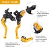 1 Pair Motorcycle Brake and Clutch Levers Universal Brake Clutch