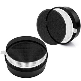 LV-H132 Replacement Filter H13 True HEPA and Activated Carbon Filters Set Compatible with LEVOIT LV-H132 Air Purifier Replace LV-H132-RF - 2 Pack
