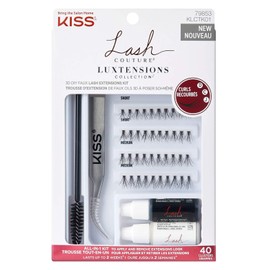 Kiss Lash Couture Luxtensions Faux Lash Extensions Kit (Pack of 3)