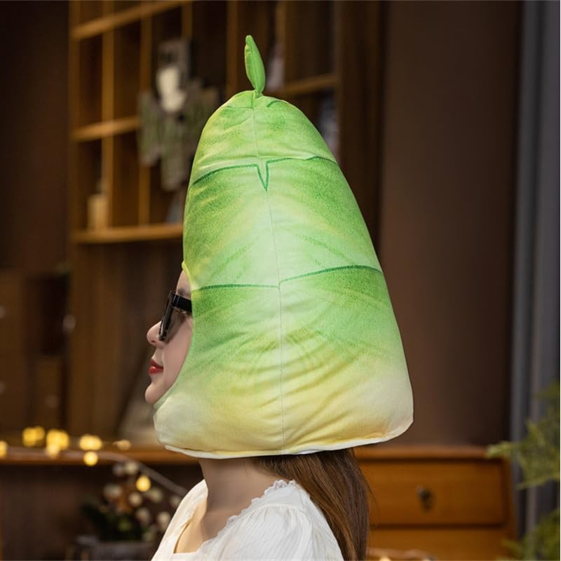 [Flymaple] かぶりもの たけのこ 面白いハット 着ぐるみ 帽子 エイ ハット コスプレ コスチューム