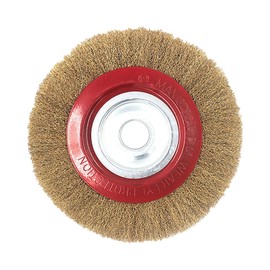 Gatuida Polishing Wheel Steel Wire Brush 8 Inch Suitable for Drill Milling Detail Abrasive Brush