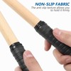 ROSENICE Taiko Drum Master Pair of Maibachi Drumsticks (Black)