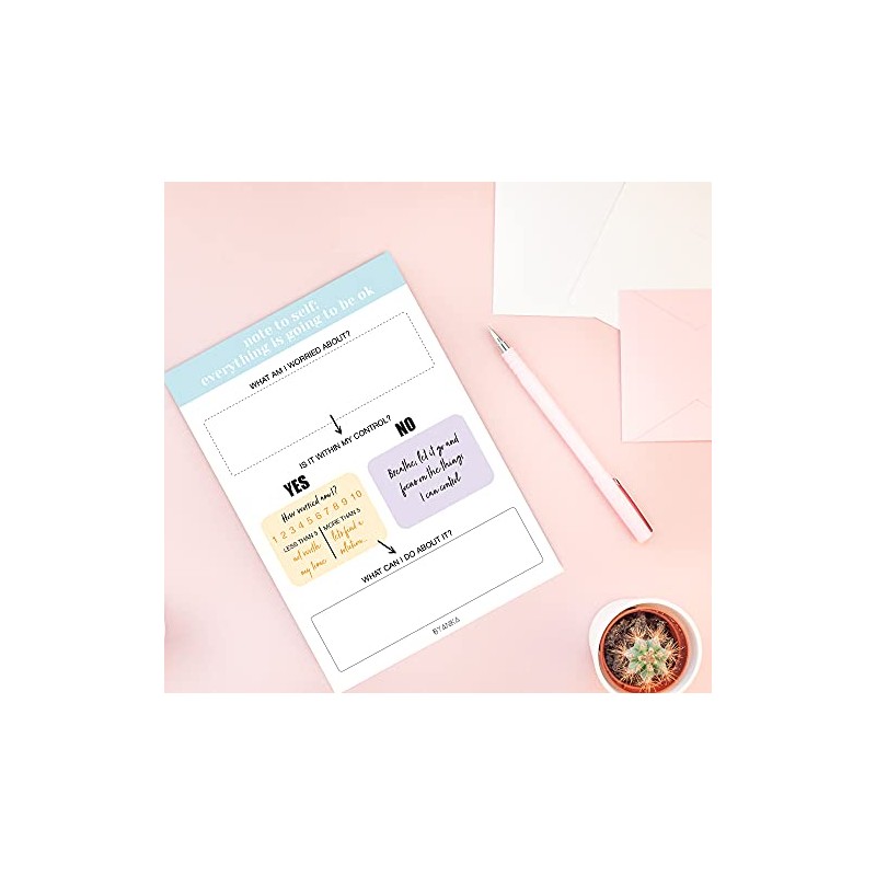 BYANIKA A6 Mini Worry Relief Notepad Unwinding Anxiety Unwind Your
