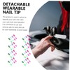 Healvian Set of 4 Women's Fake Nails Detachable Tips Diy