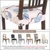 SearchI Stretch Dining Chair Seat Covers Set of 4, Soft