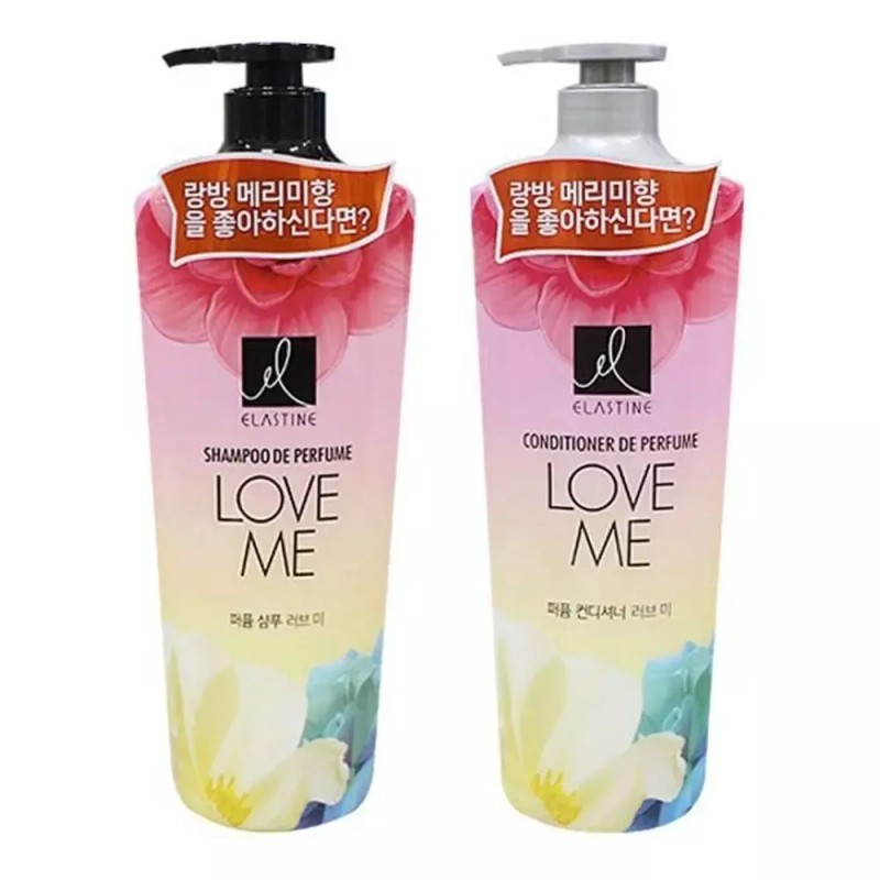 Elastin 엘라스틴 샴푸 린스 두피 머리 헤어 관리 샴푸 600ml/샴푸린스/가정/미용실/호텔/펜션/모발관리/헤어케어