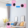 1080P WiFi PTZ Camera Pink Bear Styling Remote Viewing Night