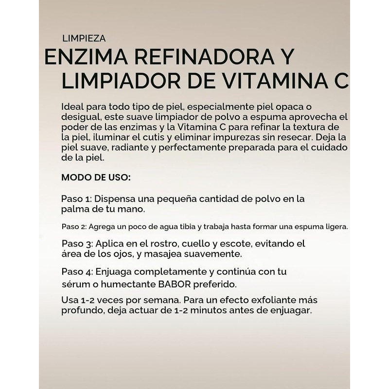 Refining Enzyme & Vitamin C Cleanser
