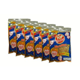 Pop Weaver Naks Pak 8 oz Butter Flavored Coconut Oil and Popcorn Packs for 6 oz Popper Popping Machine - 6 Pack (12 Pack)