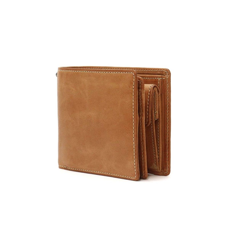Corvo 8LO-9931 Men's Bifold Wallet with Coin Purse, Khaki