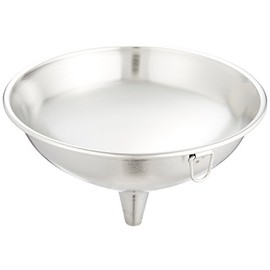 Endoshoji BLC53021 Commercial Funnel 8.3 inches (21 cm), 18-8 Stainless Steel, Made in Japan