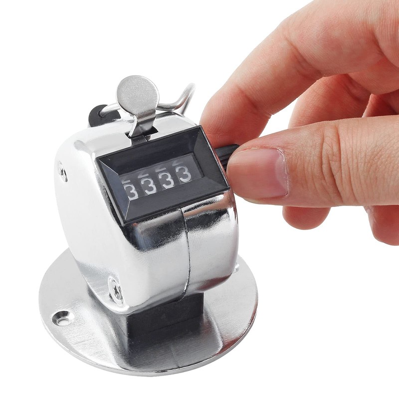 Jiozermi 2 Pack Desk Tally Counter, 4 Digit Number Counter