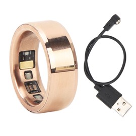 Smart Ring Pink Gold Sleep Monitor Health Tracker Waterproof Aluminum Ceramic Smart Fitness Ring for Body Temperature Step 18