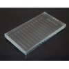EMILYSTORES Crystal Tray Glass Eye Lash Stand Pallet Holder for