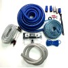 Bullz Audio 4000 WATTS BLUE 1/0 GAUGE AWG AMPLIFIER WIRING