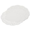 sourcing map 140pcs Paper Doilies, 9.1" x 6.3" Oval Lace