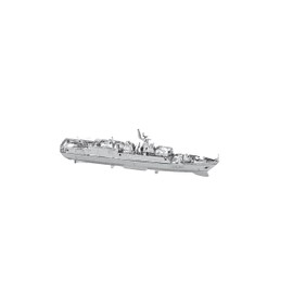 Metal Zone Corvette 056 Warship 3D Puzzle Metal Model Kit Lightweight Warship Type 056 3D Metal Puzzle for Adults 13.8 x 4 x 1.8 cm