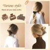Pack of 9 Small Hair Clips for Women, Medium Hair