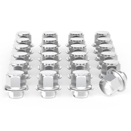 KUDILUN M12 x 1.5 Hex Chrome Plated Wheel Lug Nuts Aftermarket, OEM Factory Lug Nuts Closed End Style Mag Seat for Toyota Tacoma 4 Runner Camry (20pack:1.5in heigh, Chrome, M12*1.5)