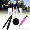 PVC Adhesion Flocked Cloth Golf Swing Trainer Postures Correction Training