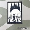 A Wolf in Sheep Patches Velcro, Funny Velcro Patch Military