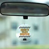 Mom's Taxi Service Funny Rear View Mirror Car Hanging Accessories