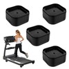 Penitue 4pcs Treadmill Incline Riser Blocks, Walking Stackable Height Adjustable